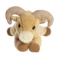 Aurora® Adorable Mini Flopsie™ Big Horn Sheep™ Stuffed Animal - Mini Companions Ready for Playful Adventures - for Kids All Ages, Toddlers, Adults