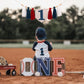CIEQR Baseball High Chair Banner 1st Birthday