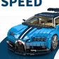 Mould King 10111 Sports Car Building Kits, Scale Model Race Car for Adults, Classic Super Cars Display Model, Collectible Set for Adults to Build