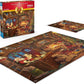 Ceaco - Thomas Kinkade Santa Checking His - 1000 Piece Puzzle for Adults