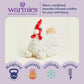 warmies Microwavable & Weighted Stuffed Animals, Chicken - Heated Stuffed Animal Plushie for Warmth & Comfort - Cute Soft Plush Toys for Adults