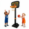 Grow’n Up Basketball Stand - Kids First Basketball Stand with Ball - Portable Indoor & Outdoor Sports Training Toy for Boys & Girls Ages 1.5-6 (Black)