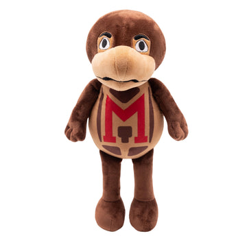 PLUSHIBLE Bridging Miles with Smiles 14" Maryland Testudo Plush Doll - Soft Rag Doll Mascot for College Football Fans, Sports-Themed Plush Figure