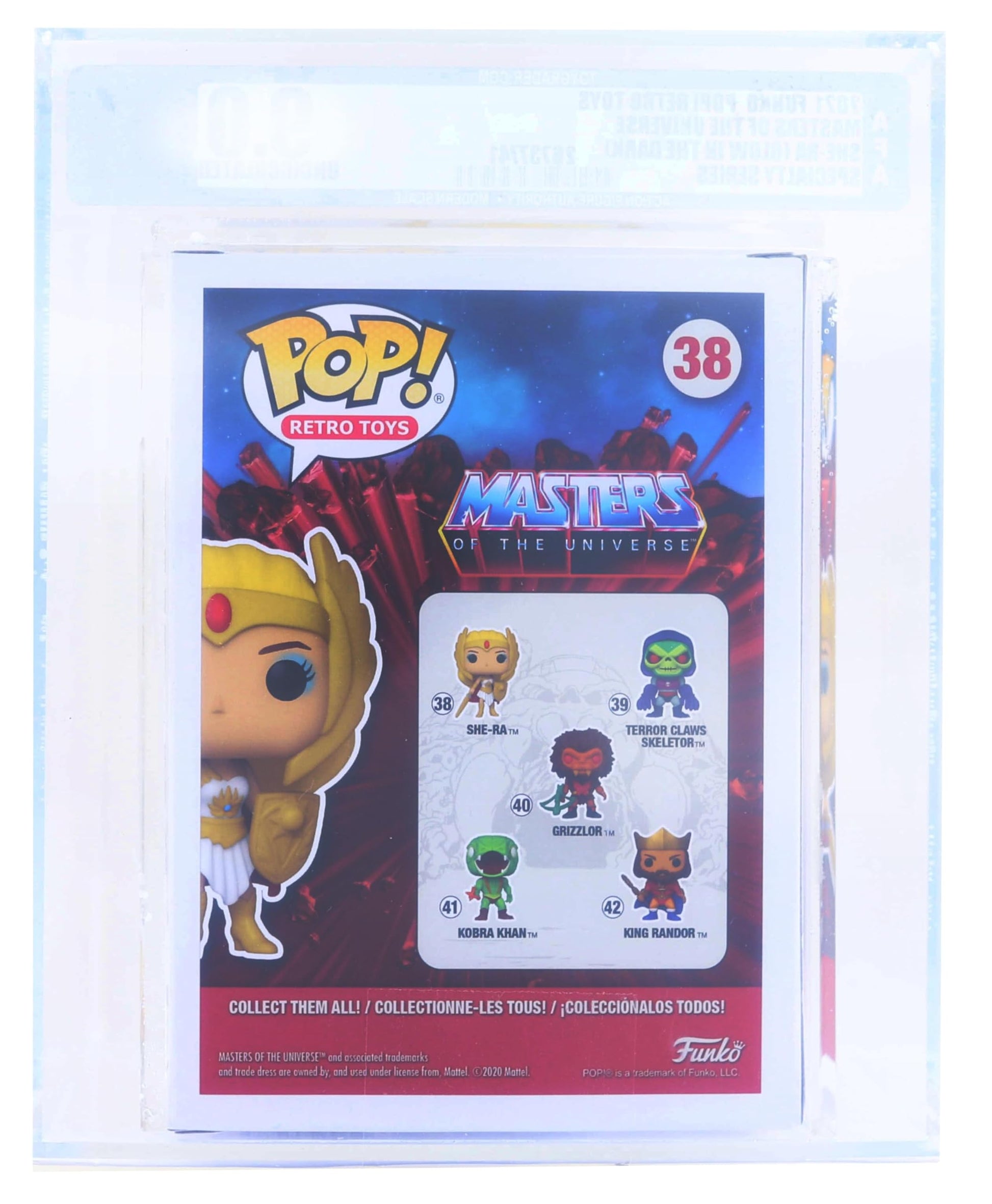 Funko Masters of The Universe POP | She-Ra (Glow) | Rated AFA 9.25