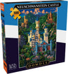 Buffalo Games - Dowdle - Neuschwanstein Castle - 300 Piece Jigsaw Puzzle for Adults -Challenging Puzzle Perfect for Game Nights - Finished Size is