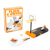 Flick & Swish Basketball Hook & Ring Game By Relatable, Exciting 2 Player Games Everyone Can Enjoy, This Mini Basketball Game Includes 1 Court Board