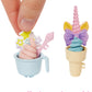 Barbie Careers Playset, Ice Cream Shop Set with Blonde Fashion Doll, Ice Cream Machine, Molds, Dough & Accessories