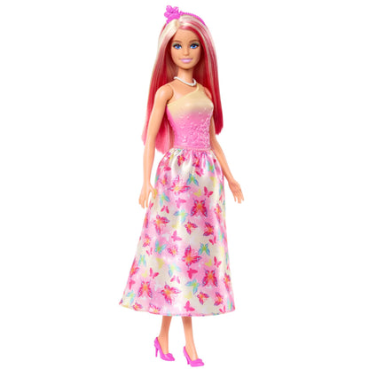 Barbie Royal Doll with Pink & Blonde Fantasy Hair and Themed Accessories