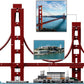 LEGO Architecture Skyline Collection 21043 San Francisco Building Kit Includes Alcatraz Model, Golden Gate Bridge and Other San Francisco