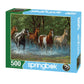 Springbok 500 Piece Jigsaw Puzzle Summer Creek Multi, Large/18 x 23.5"
