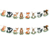 Woodland Baby Shower Decorations Banner: 2Pcs Woodland Animals Baby Shower Banner Woodlands Birthday Decorations Neutral Forest Animals Gender Reveal