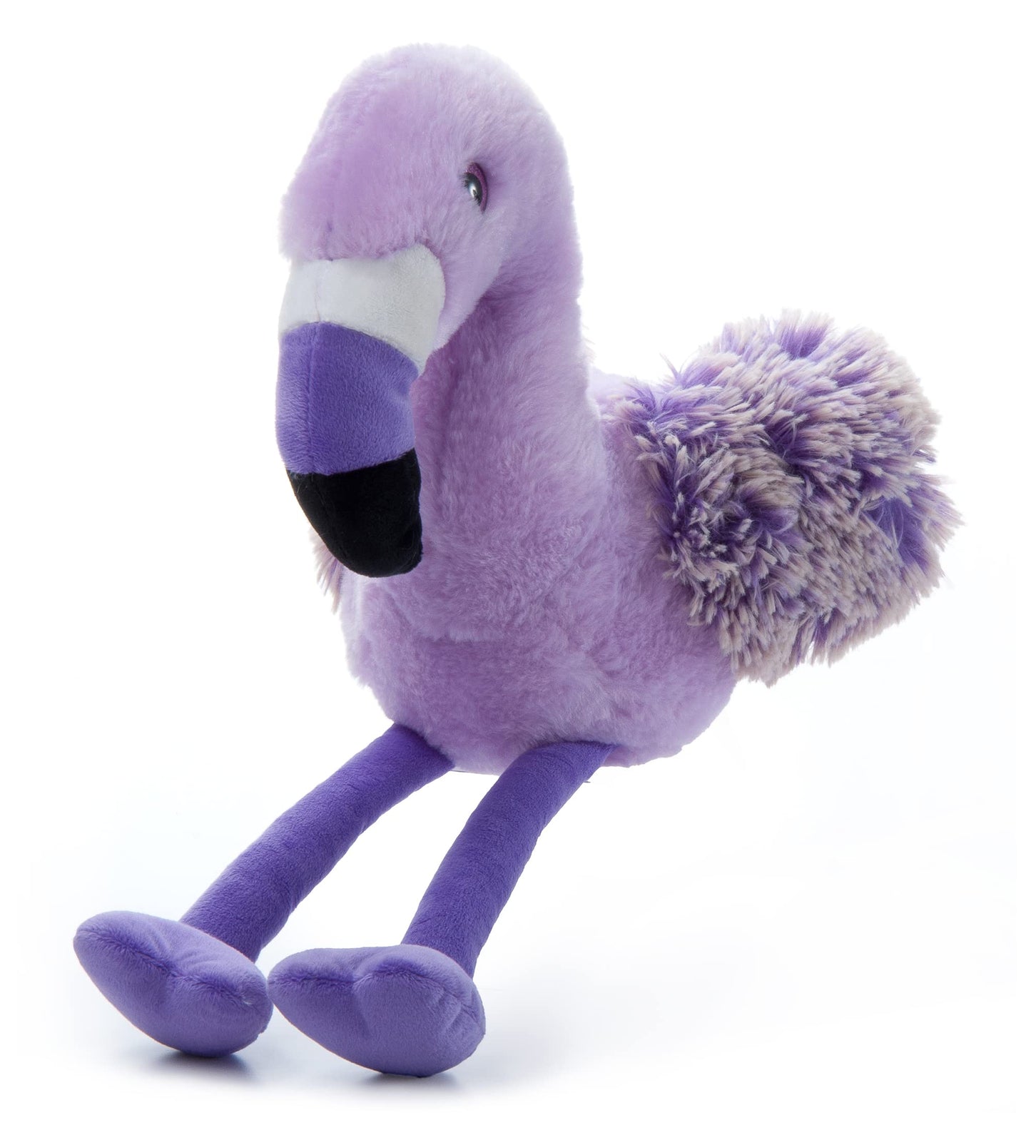 The Petting Zoo Purple Flamingo Stuffed Animal, Gifts for Kids, Purple Pazzion Flamingo Plush Toy 12 inches