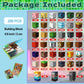 Wattlink Magnetic Building Blocks Set, 200 Pieces Pixel Style Construction Toys with Character Blocks, 0.8 Inch Cubes for Ages 3+, Non-Toxic