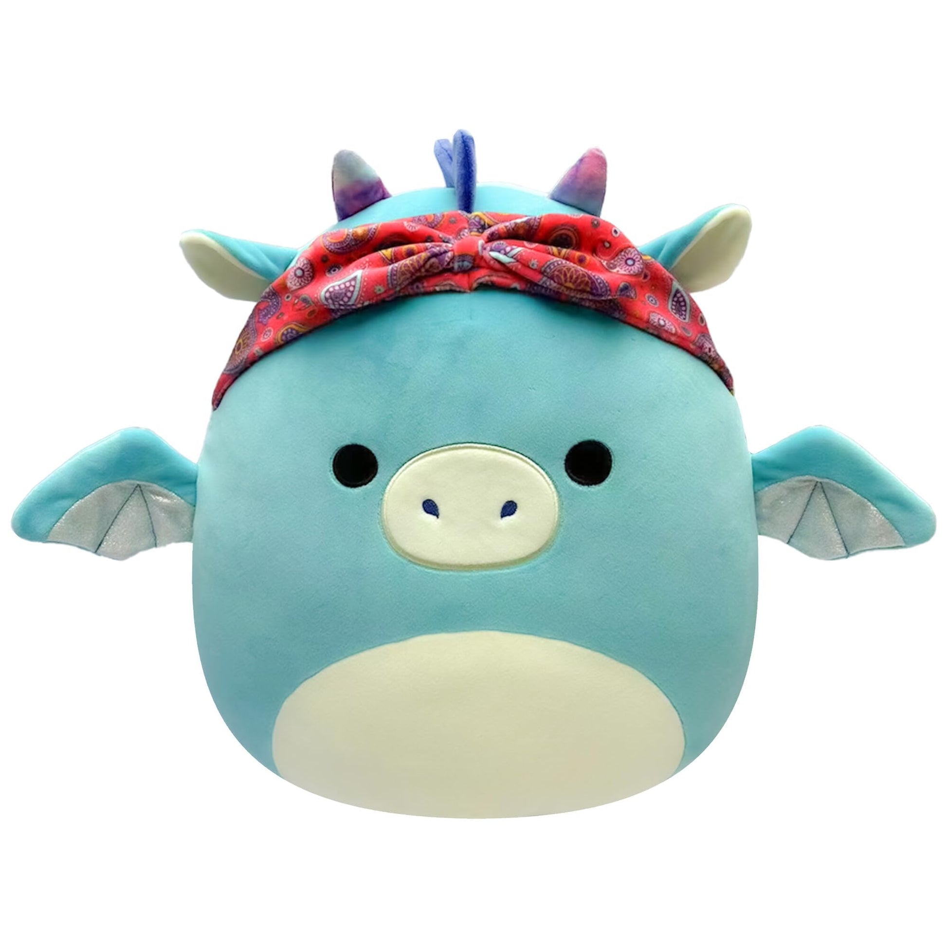 Squishmallows 8"" Tatiana The Dragon with Headscarf, Medium