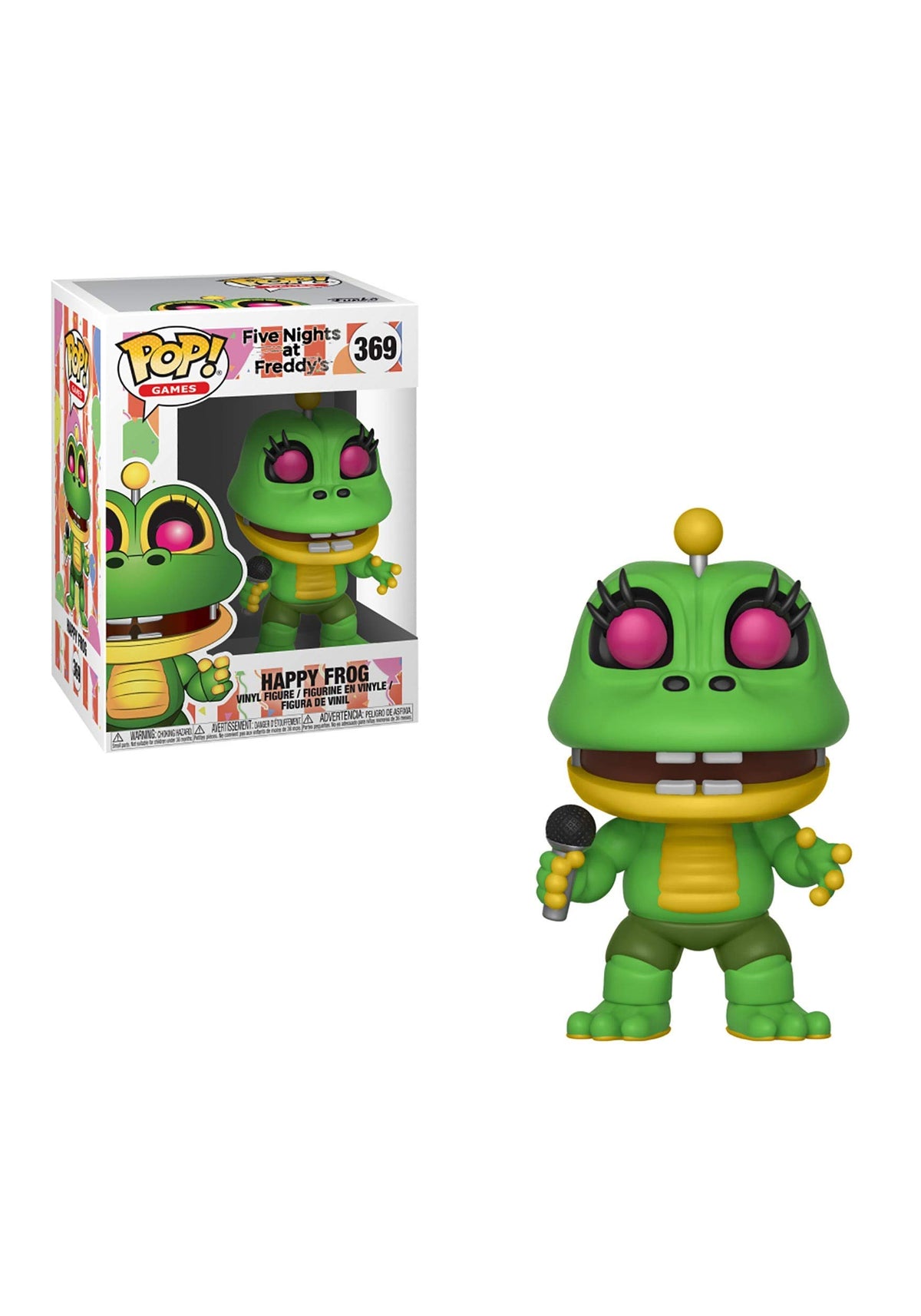 Funko Pop! Games: Happy Frog Collectible Figure, Multicolor, Standard