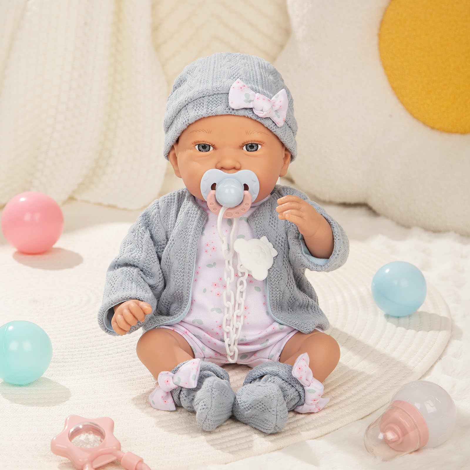 Mother Love 16 Inch Realistic Baby Doll with Accessories