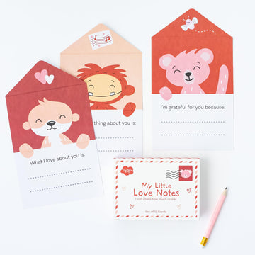 Slumberkins Lovebug's Love Notes Bundle with Mini Plush & Cards