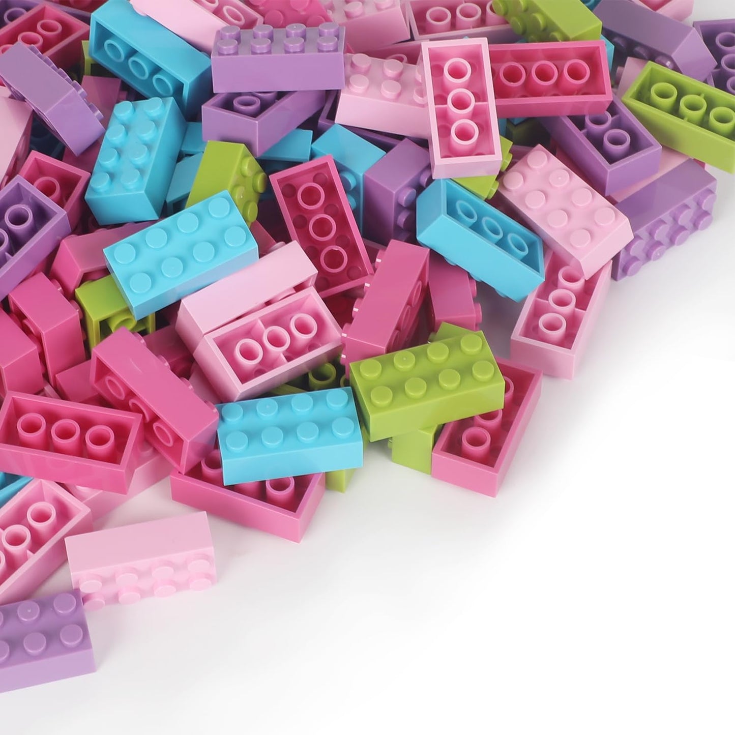 ekuzi Building Bricks 121 Pieces 2x4 Multi-Color Building Block,Compatible with Classic Building Block,Creative Building Block Toys