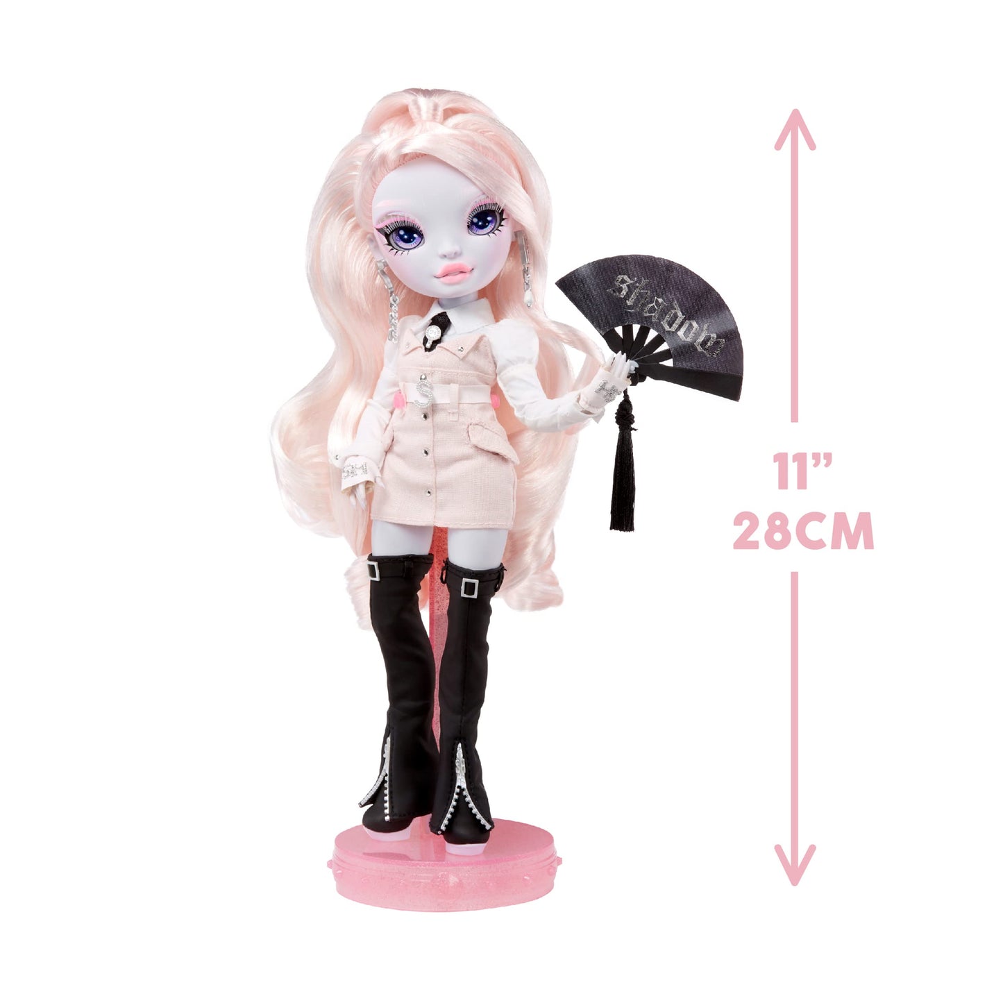 Rainbow High Shadow High Karla Choupette- Pink Fashion Doll. Fashionable Outfit & 10+ Colorful Play Accessories. for Kids 4-12 Years Old & Collectors