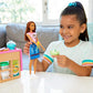 Barbie Noodle Bar Playset with Brunette Doll, Workstation and Accessories