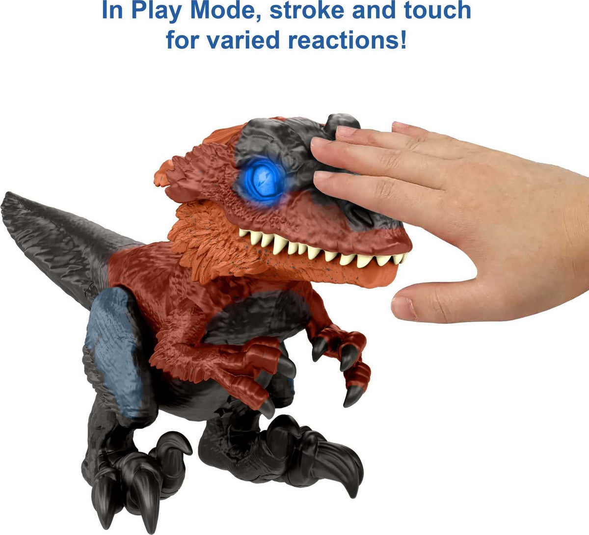 Jurassic World Dominion Uncaged Ultimate Pyroraptor Dinosaur Toy, Action Figure with Interactive Motion and Sound