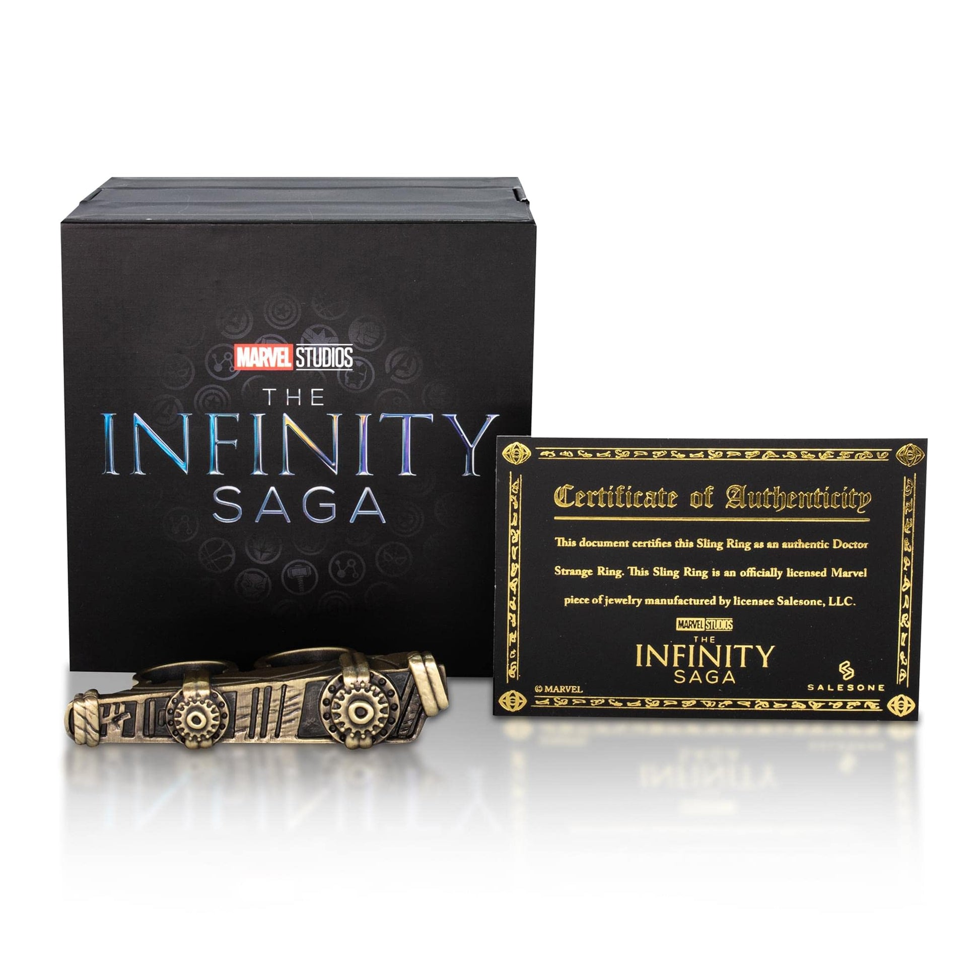 Toynk Marvel Studios Infinity Saga Doctor Strange Sling Ring Official Collectible Replica black
