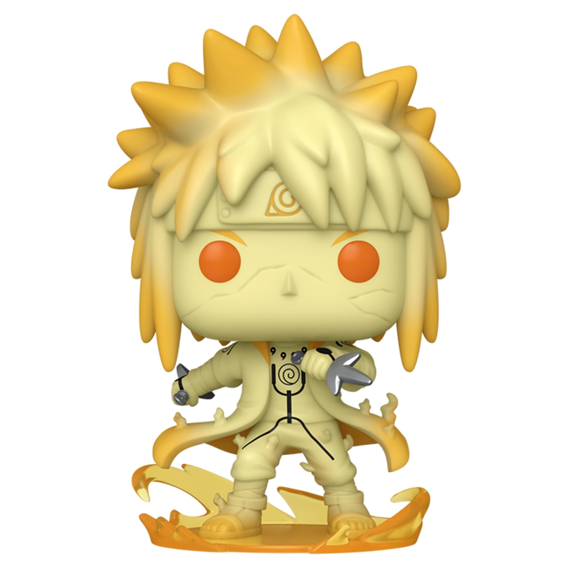 Funko Pop! Anime: Naruto Shippuden - Minato Namikaze (Nine Tail Chakra Mode) Special Edition Multicolor Exclusive #1413