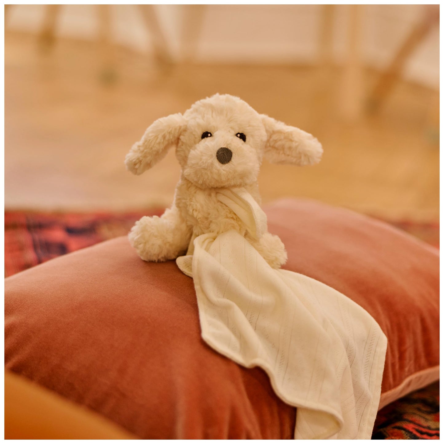 GUND Baby Muttsy 6-Inch Lovey Stuffed Animal Toy with Blanket