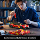 Mould King FR499P Speed Champion Car Building Kits, MOC Racing Car Toys Model, Vehicle Blocks Set Suitable for Boys to Build, House Decoration Gifts