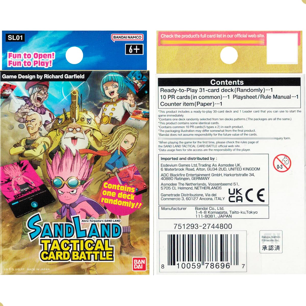 Sand Land Tactical Card Battle: Starter Deck