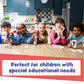 Amonev Special Needs My Communication Cards for Special Ed, Speech Delay Non Verbal Children and Adults with Autism 27 Flashcards for Visual aid or