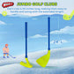 Wham-O Winter Outdoor Snow Golf Game Set for Kids and Adults, Backyard Golf Set for Fun Winter Activity, Includes 2 Golf Balls, 2 Golf Clubs, and 3