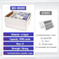 BIU-BOOM Sports Card Box 5 Row 3200 Count,Cardboard Card Storage Box with Divider Bulk Card Storage Baseball Card Boxe,Sports Cards Storage Box for