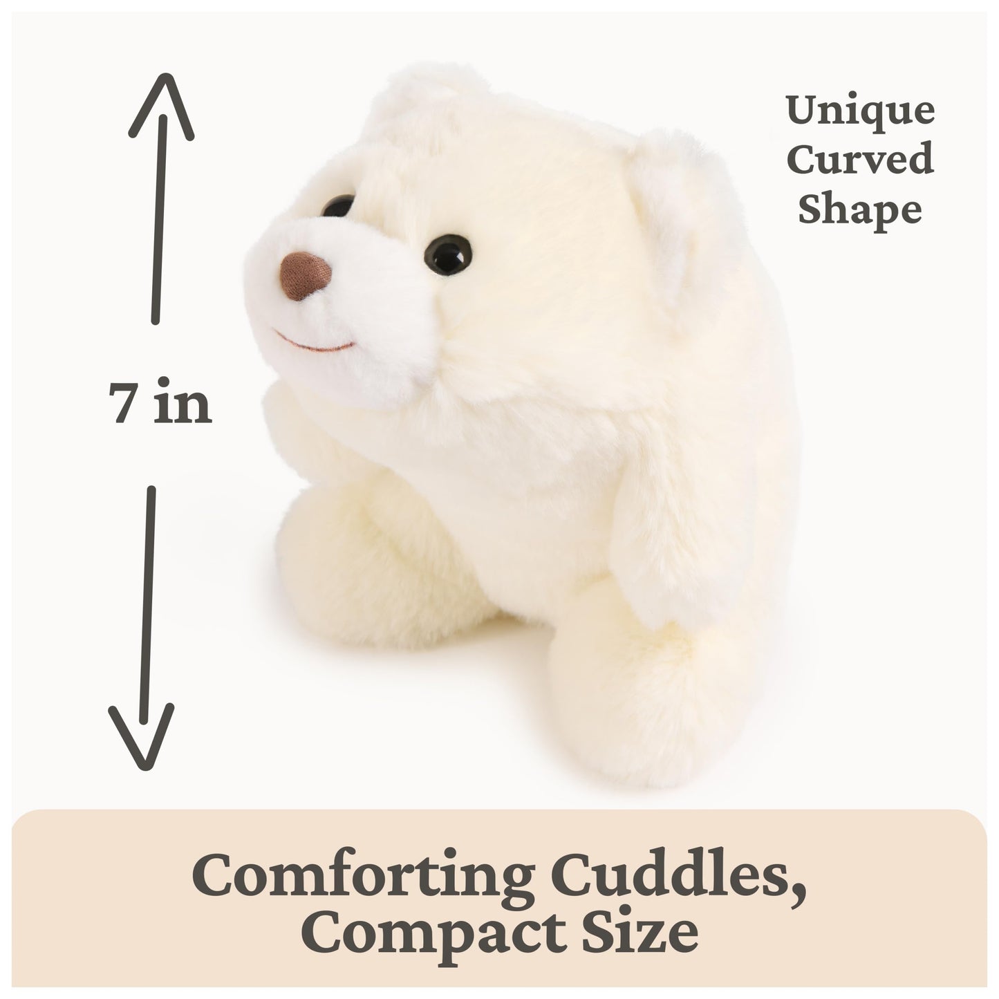 GUND Forever Friends Littles Snuffles 7-Inch Teddy Bear Plush Toy, Ages 1+