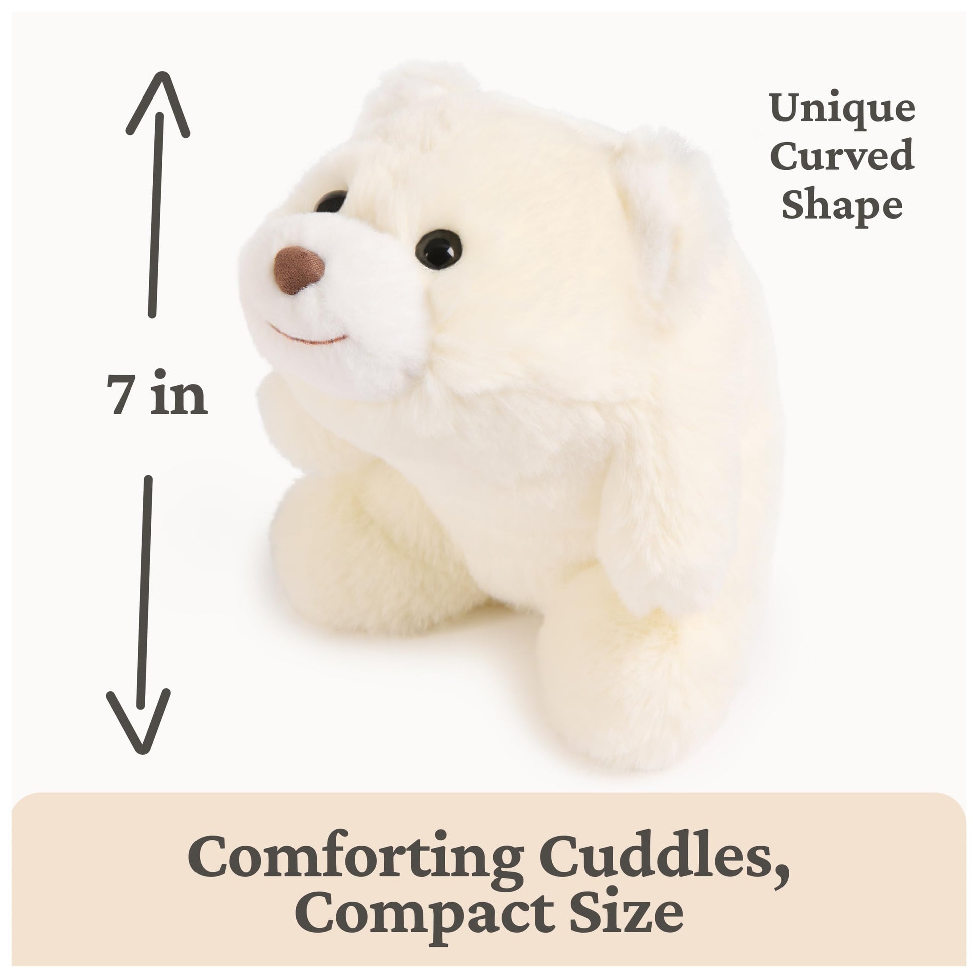 GUND Forever Friends Littles Snuffles 7-Inch Teddy Bear Plush Toy, Ages 1+