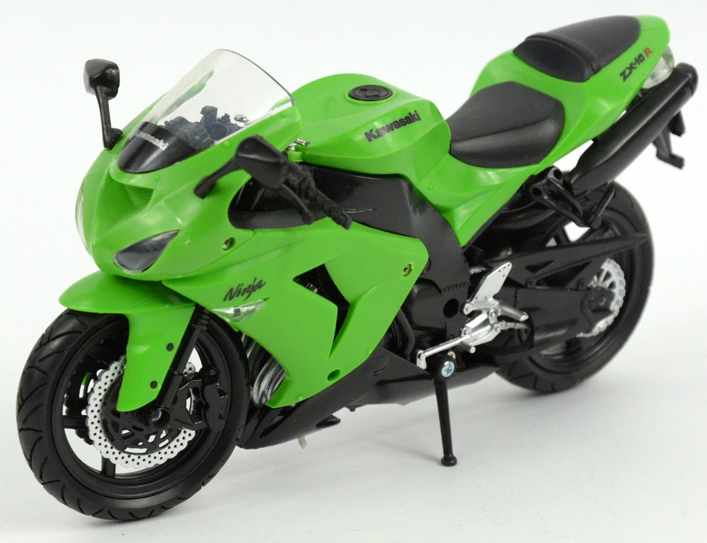 New-Ray 1:12 Motorcycle 2006 Kawasaki Zx-10R- Sport Bike, Green