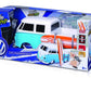 Maisto Tech R/C 1:16 Scale 2.4 GHz VW Type 2 Pick-up w/Surfboard, Blue with White