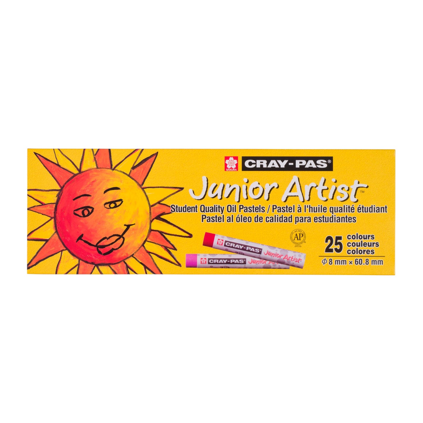 CRAY-PAS Junior Artist Pastels 8mm Box of 25