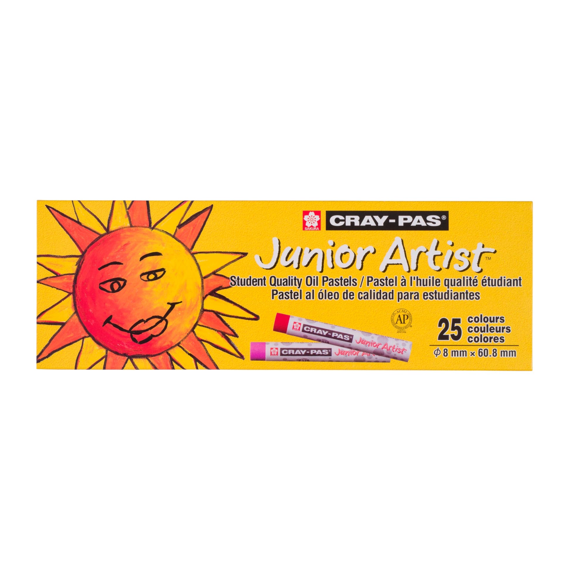 CRAY-PAS Junior Artist Pastels 8mm Box of 25