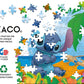 Ceaco - Disney Flower Power Stitch - 200 Piece Puzzle for Kids Ages 8-10