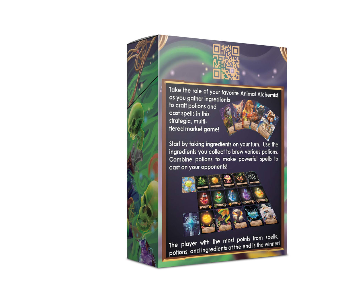 CardLords Animalchemists - A Multi-Tiered Market Potion Crafting Game for 2-5 Players, Ages 8+