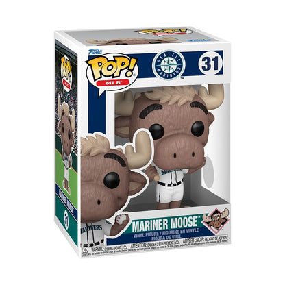 Funko Pop! MLB: Mariners - Mariner Moose - MLB Mascots - Collectable Vinyl Figure - Gift Idea - Official Merchandise - Toys for Kids & Adults - Movies