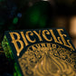Bicycle Aureo Playing Cards - 1 x Showstopper Card Deck, Easy to Shuffle & Durable, Great Gift for Card Collectors, Black and Golden