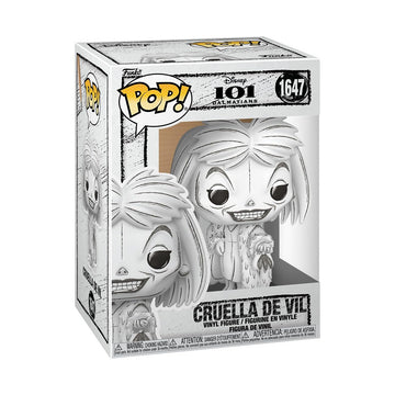 Funko Pop! Disney: Sketched - Cruella De Vil - Collectable Vinyl Figure - Gift Idea - Official Merchandise - Toys for Kids & Adults - Disney Fans
