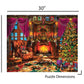Springbok Cozy Christmas 1000 Piece Jigsaw Puzzle for Adults