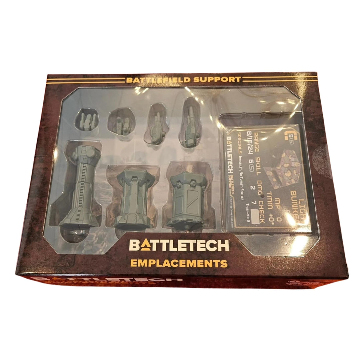 Battlefield Support Emplacements ForcePack for BattleTech