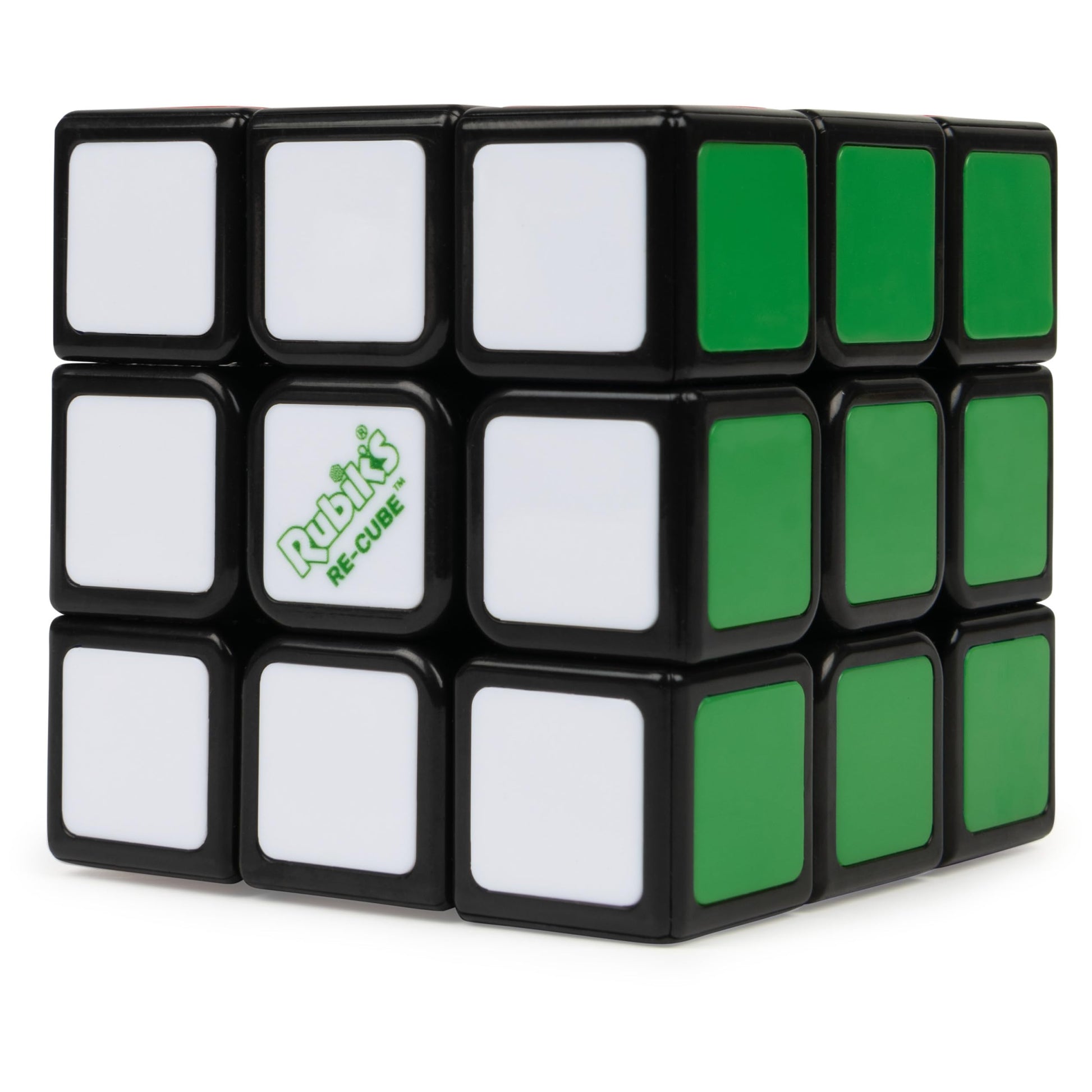 Rubik's Cube Recube 3x3 Puzzle Game for Adults and Children Rubik's Magic Cube - 100% Recycled 3x3 Puzzle Colour Matching - Classic Cube Problem