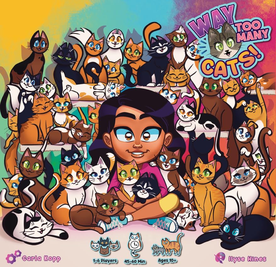 Way Too Many Cats by Weird Giraffe Games, Strategy Games