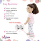 Emily Rose 18-Inch Doll Clothes 5-PC PJ Pajamas Sleepover Outfit 18" Doll Accessories Playset with Slippers, Pet Koala Toy and Pillow - Ideal Gift Set