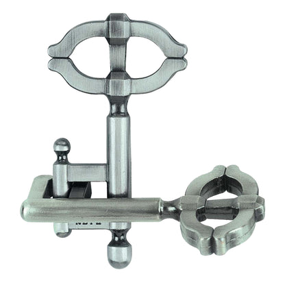 BePuzzled, Key Hanayama Cast Metal Brainteaser Puzzle Mensa Rated Level 2, for Ages 12 and Up